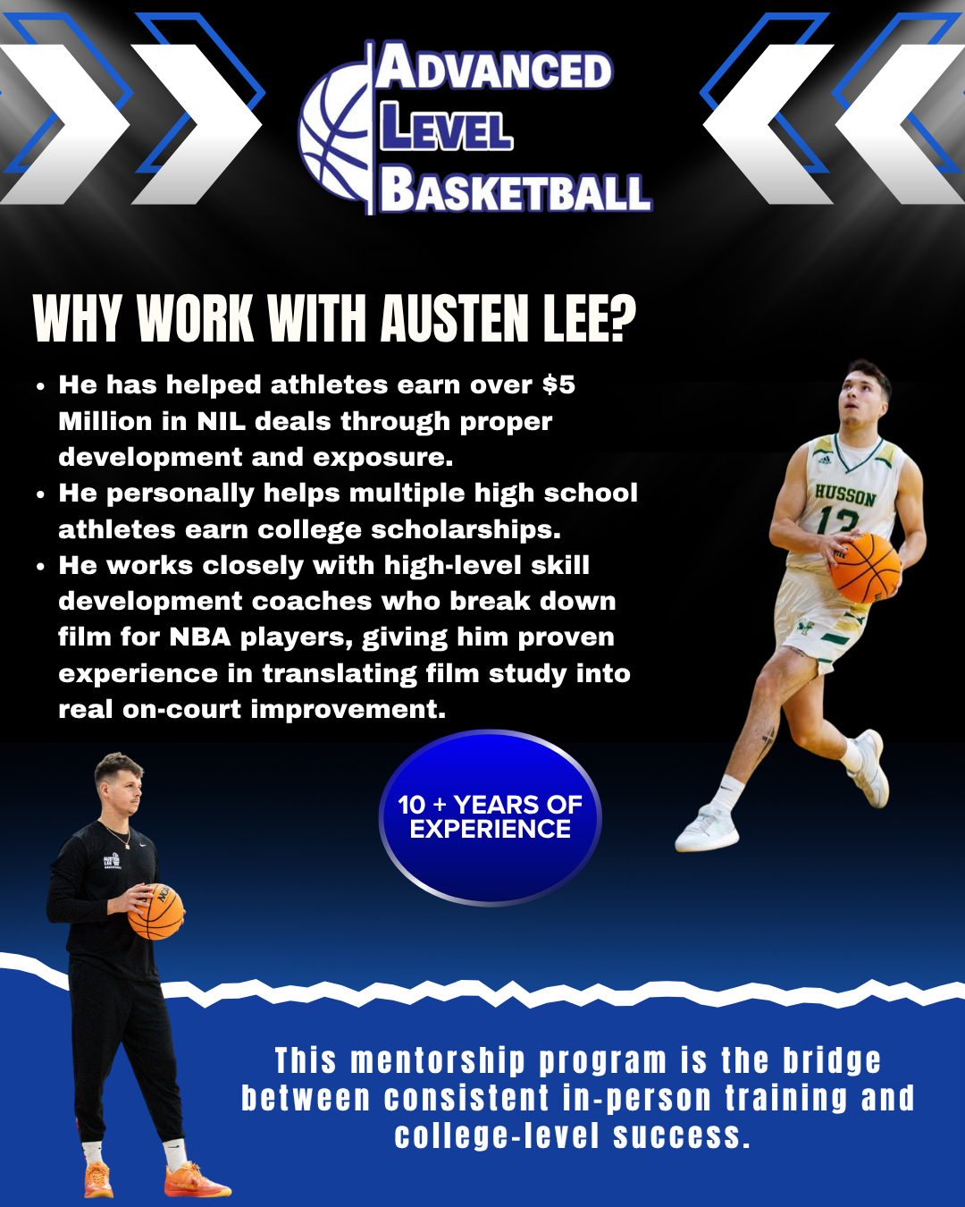 Coach Austen Lee, private basketball trainer serving Sarasota, Bradenton and Lakewood Ranch, Florida