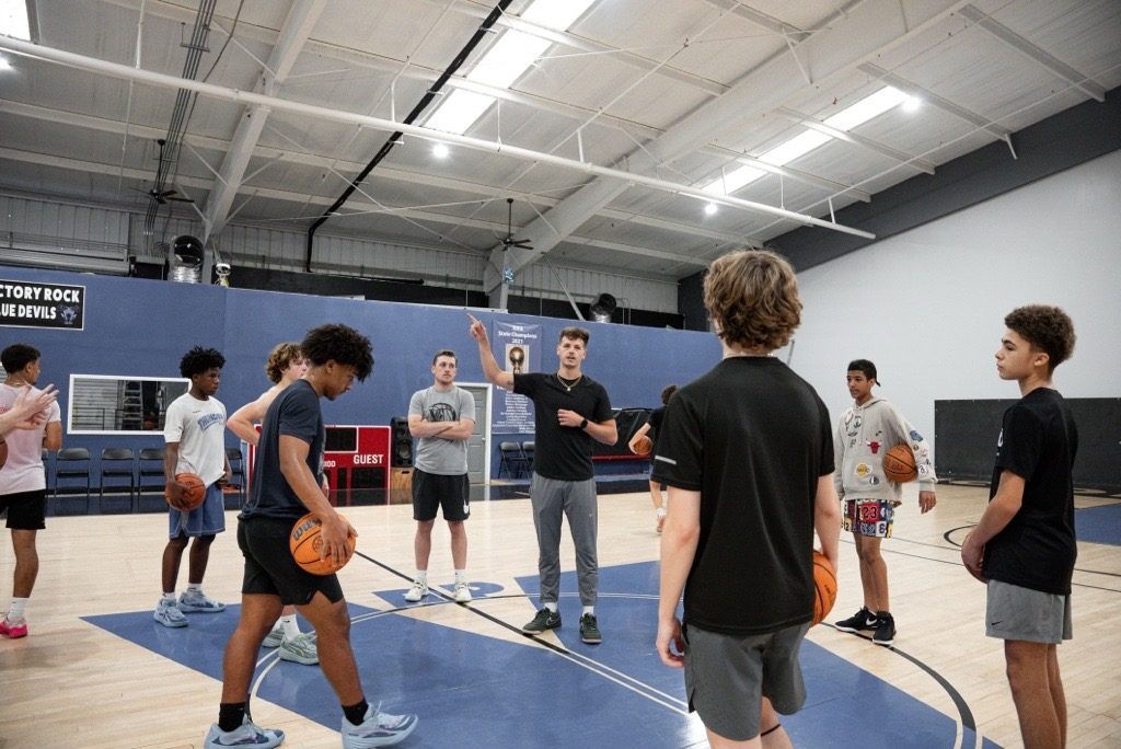Game-speed footwork optimization drill